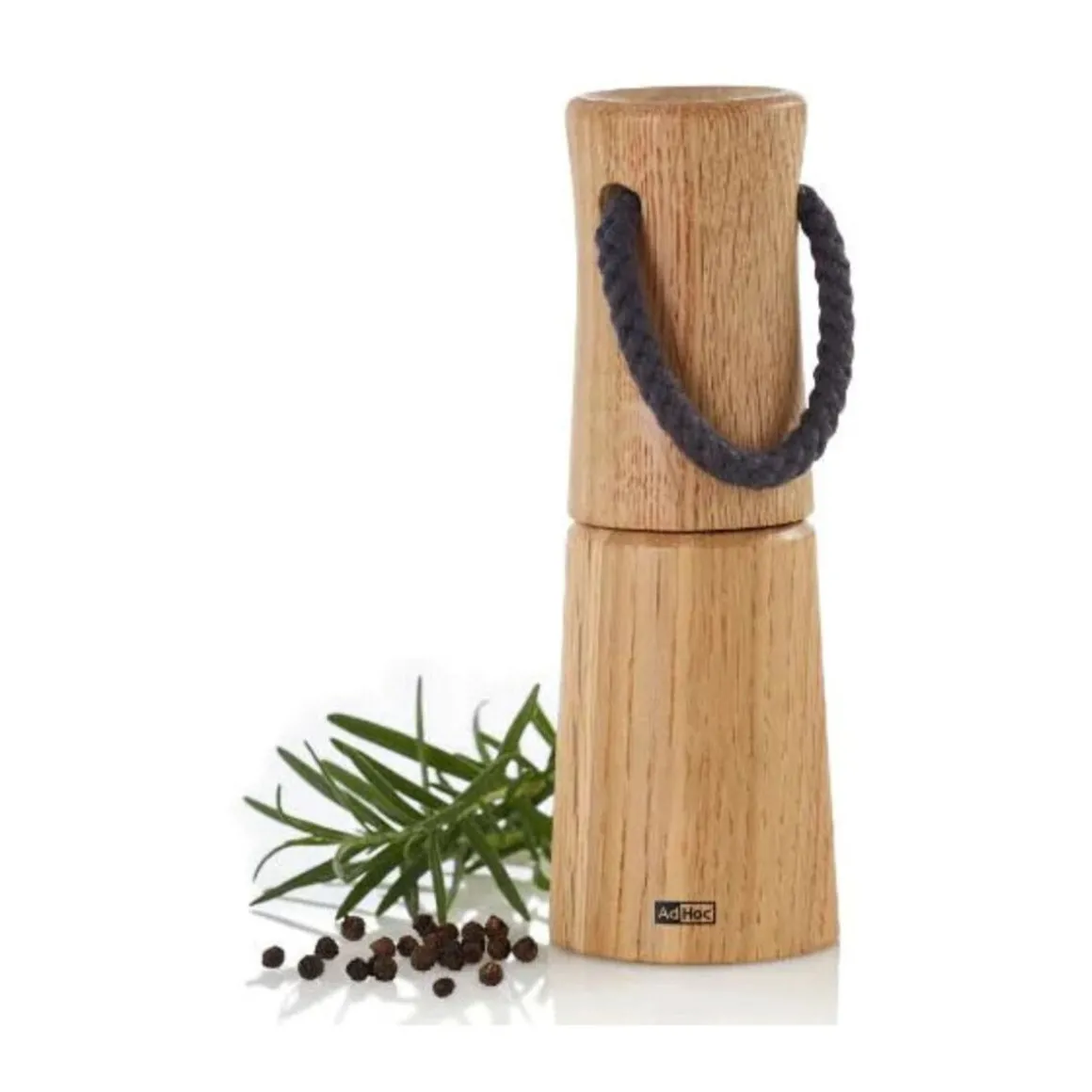 AdhocPfeffer- oder Salzmühle 17 cm Yaso Eiche hell