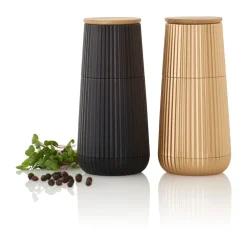 AdhocPfeffer- und Salzmühlen-Set 2-tlg. Scape black & gold