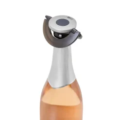 AdhocSekt-/Champagnerverschluss 8 cm Gusto black & silver