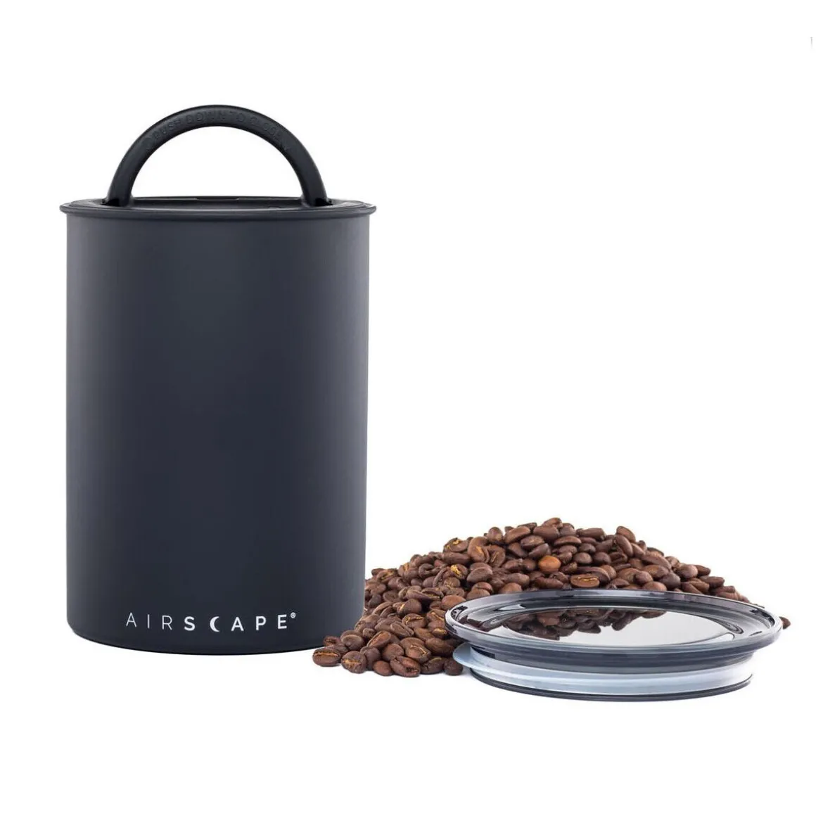 AirscapeKaffeedose 500 g 18 cm schwarz