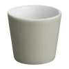 AlessiBecher klein 0,08 l Tonale Steingut light grey