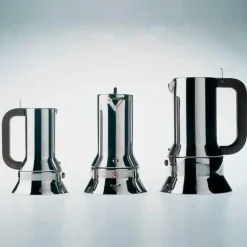 AlessiEspressokocher 3 Tassen 9090 edelstahl