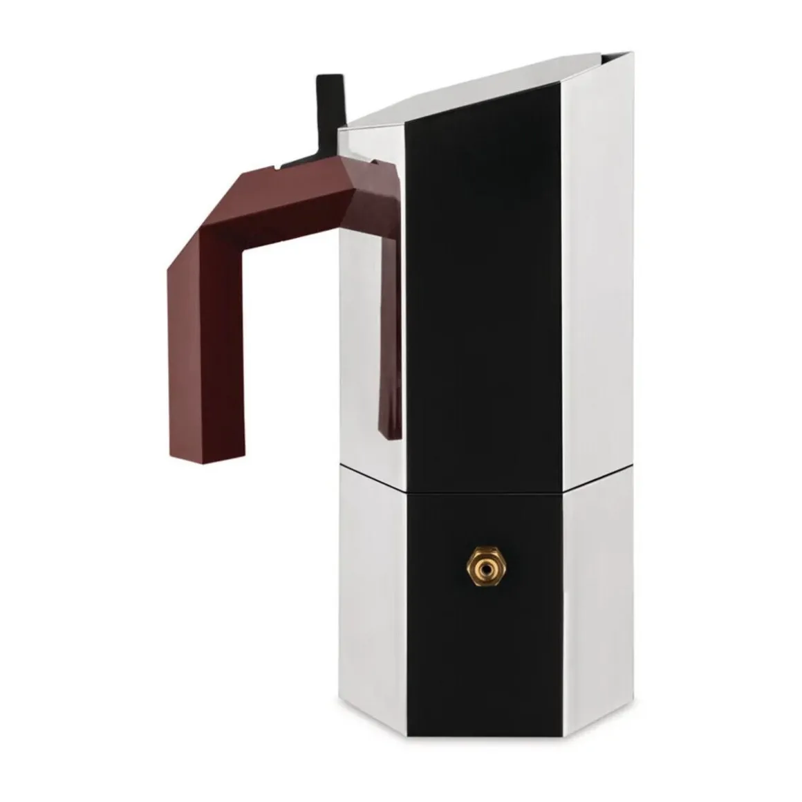 AlessiEspressokocher 6 Tassen Menhir edelstahl