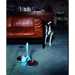 AlessiKatzennapf schwarz Tigrito