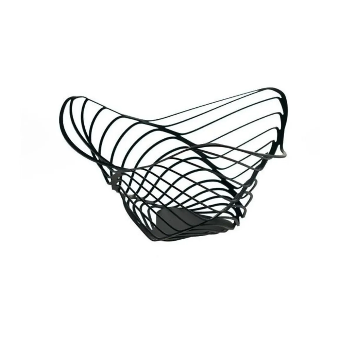 AlessiObstkorb Ø 33cm schwarz Trinity