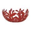 AlessiObstschale 21 cm Mediterraneo rot