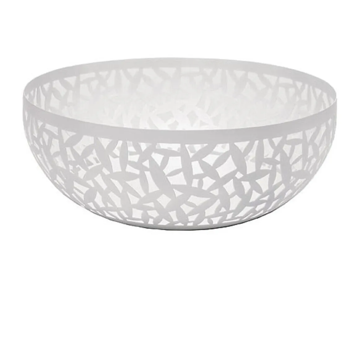 AlessiObstschale 21 cm super weiss Cactus