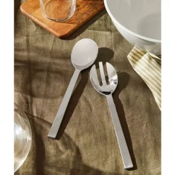 AlessiSalatbesteck 25 cm Santiago Edelstahl