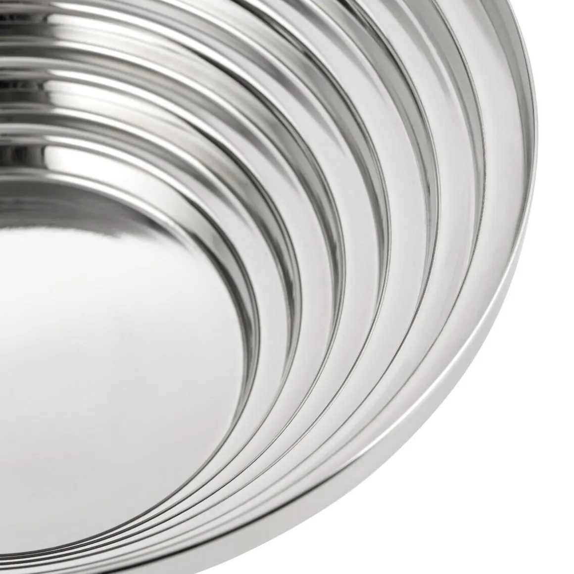 AlessiSchale Maya D:25cm H:10cm glänzend poliert