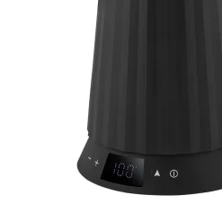 AlessiWasserkocher 1,7 l 2200 W Plissé schwarz