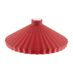 AlessiZitruspresse 28 cm Plissé rot