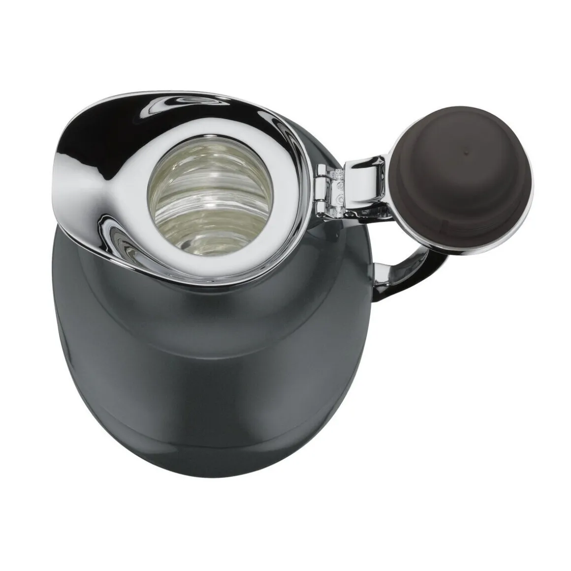 AlfiIsolierkanne 1,0 l Juwel Satin Black Mat