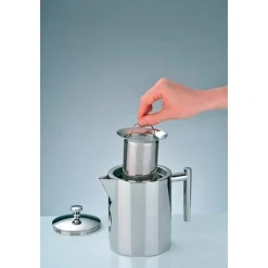 AlfiTeekanne 1,4ltr. Edelstahl mit Teesieb Classic