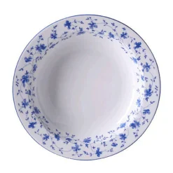 ArzbergSuppenteller 23 cm Fahne Form 1382 Blaublüten