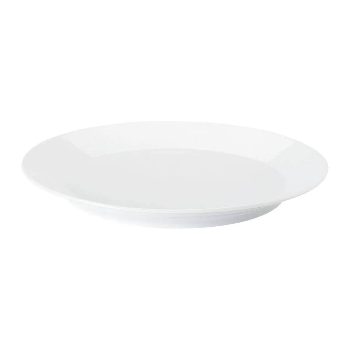 ArzbergTeller flach 22 cm Tric Weiss