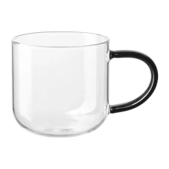 ASAHenkelbecher 0,4 l Coppa Glass Schwarz