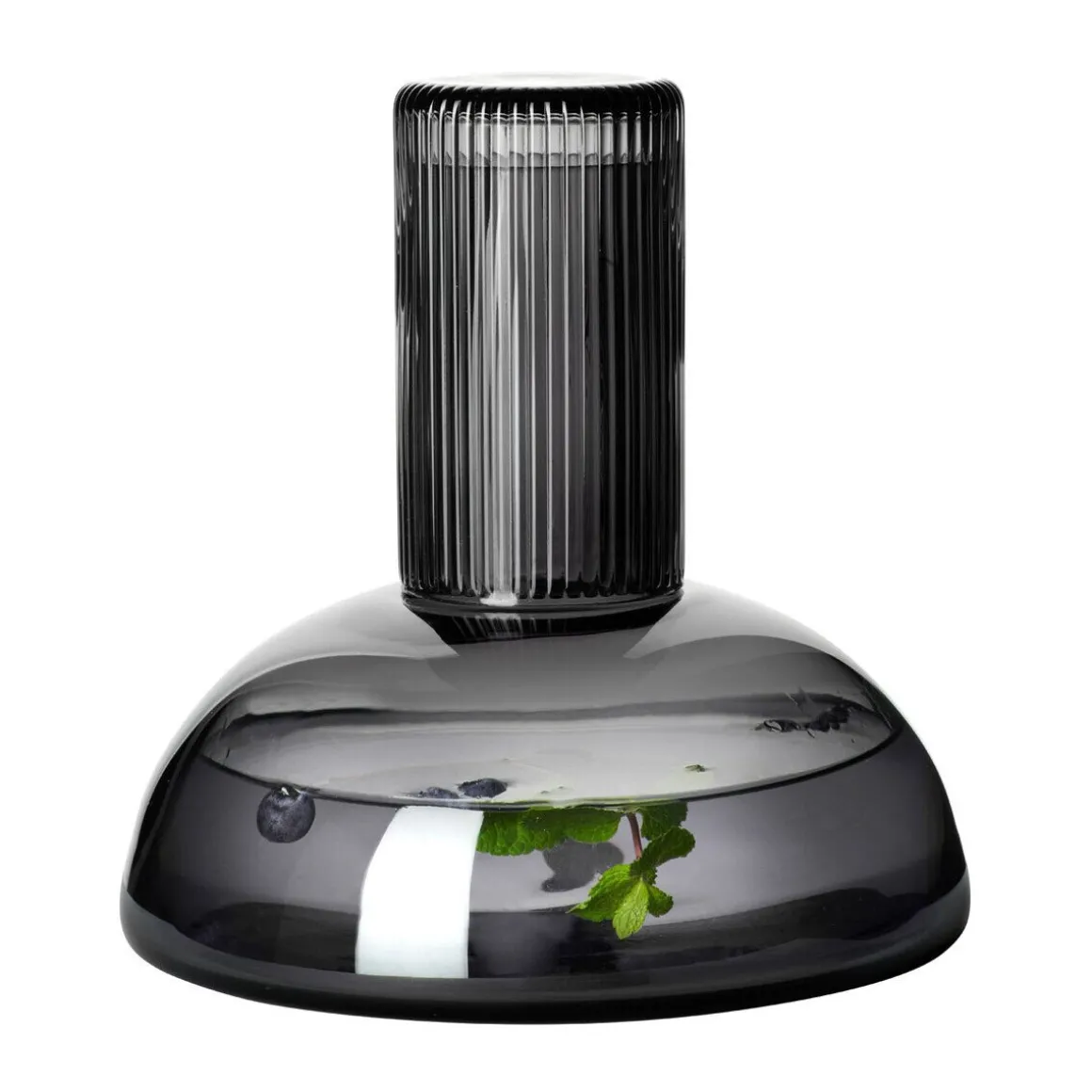 ASAKaraffe mit Trinkglas 1,3 l Juna grey