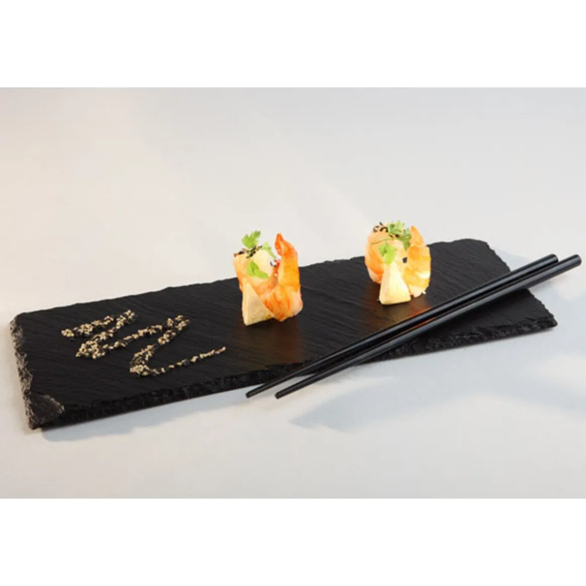 Assheuer & PottNaturschieferplatte 30x12 cm schwarz