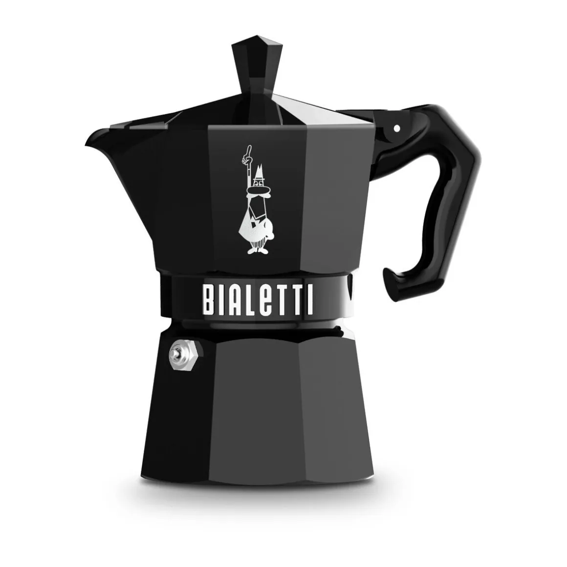 BialettiEspressokocher 3 Tassen Moka Exclusive Black