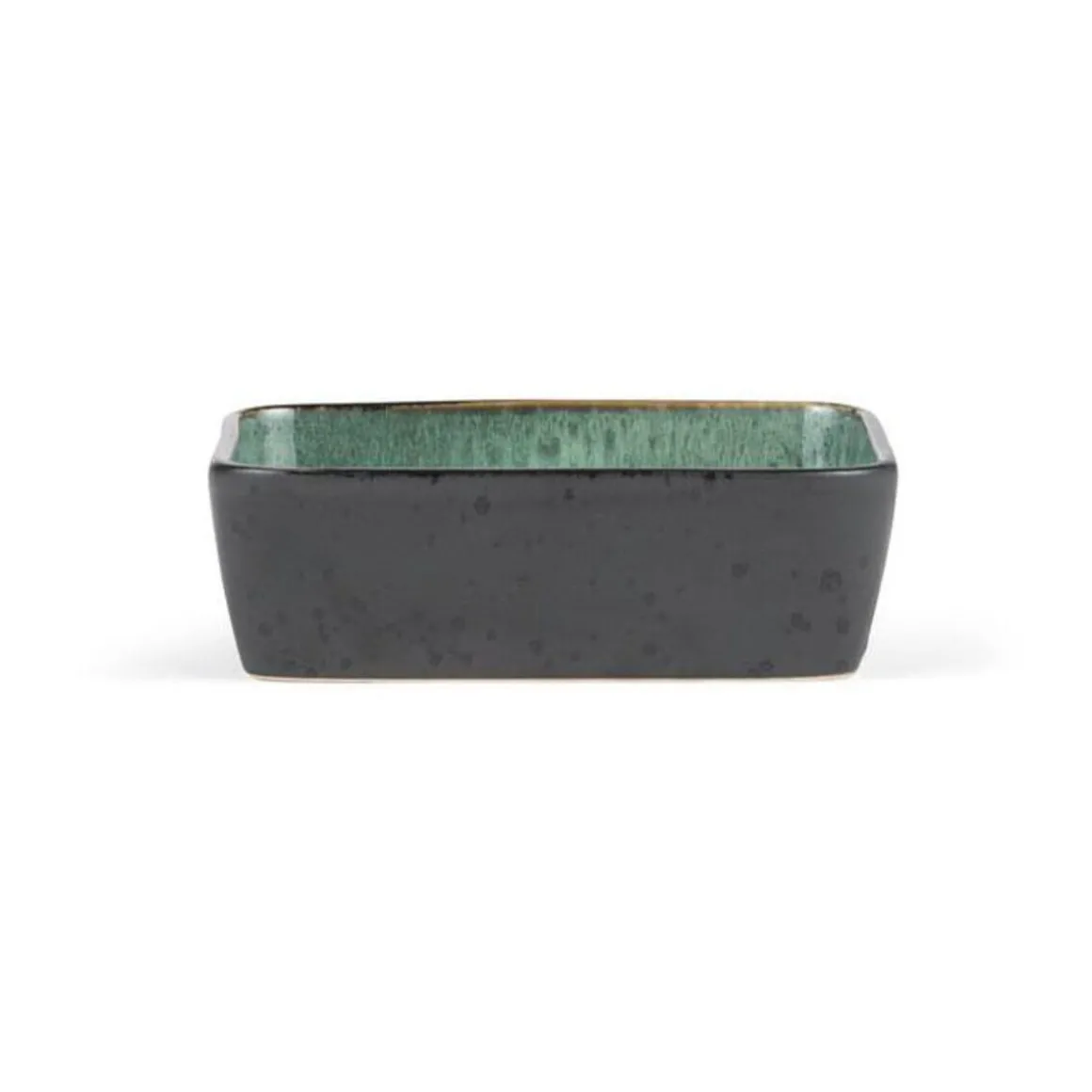 BitzAuflaufform 19x14 cm schwarz/grün