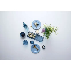 BitzServierplatte 38x14 cm Kusintha blau