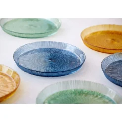 BitzServierteller 30 cm Kusintha blau