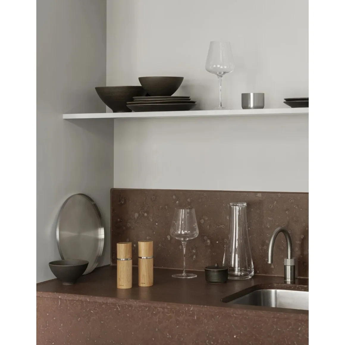 BlomusSalatschale S 21 cm Kumi Espresso