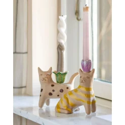 BloomingvilleKerzenhalter 2er-Set Mamie braun