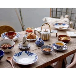 BloomingvilleSchale Camellia 17 cm Creative Collection blau