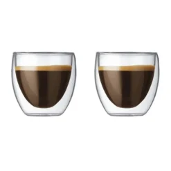 BodumEspressoglas 0,08 l 2 Stück Pavina