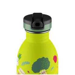 24bottlesTrinkflasche 0,5 l Kids Bottle Veggie Friends