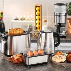 CilioEierkocher für 3 Eier 210 W Classic edelstahl