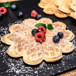 CloerDoppelwaffeleisen 1329 34x24 cm 1700 W silber