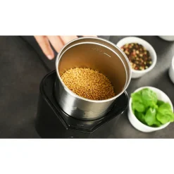 CloerElektrische Kaffee- und Gewürzmühle 19,5 cm schwarz