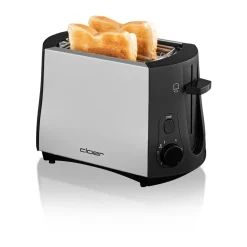 CloerToaster 825 W Cool Wall chrom/schwarz