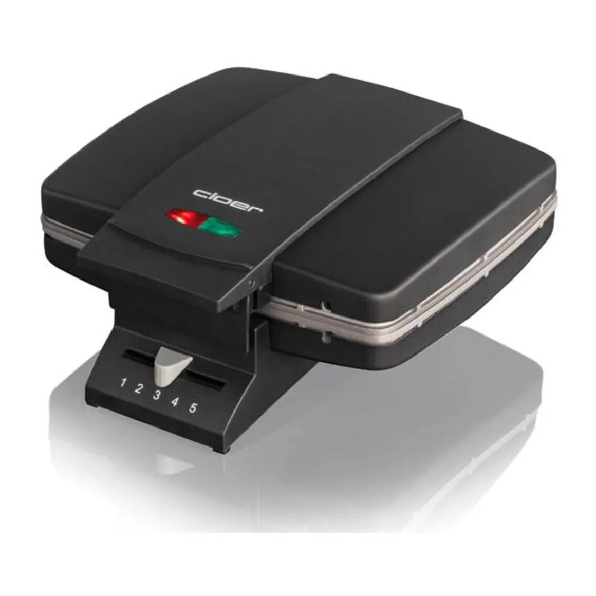 CloerWaffeleisen 930 W schwarz