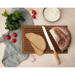 ContinentaBrotschneidebrett 38,5x23,5x0,9 cm Duracore braun
