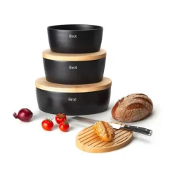 ContinentaBrottopf 36x23x13,5 cm schwarz