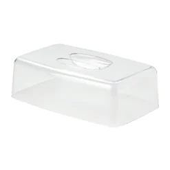 ContinentaKäseglocke 2 tlg. eckig Holz / Acryl 30x20x8,5cm