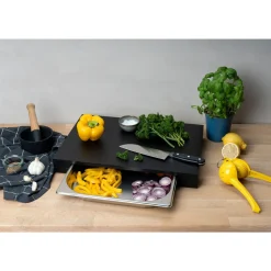 ContinentaMultifunktionsbrett 48x33x6 cm Duracore schwarz