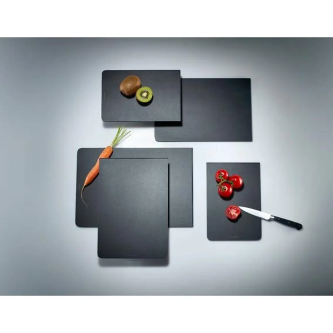 ContinentaSchneidebrett 24x16x1 cm Duracore schwarz