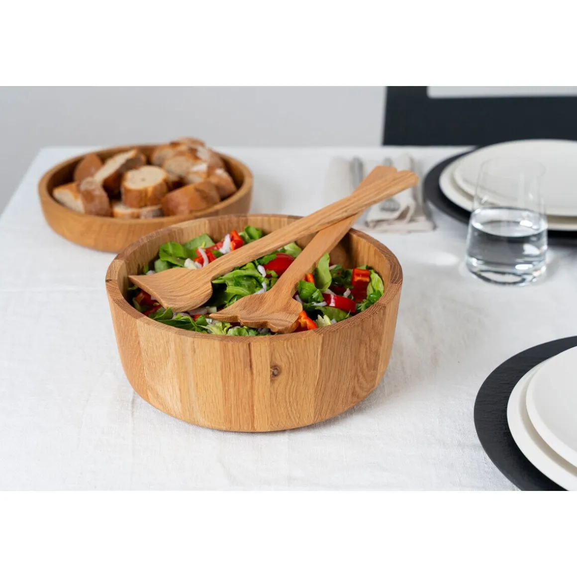 ContinentaSchüssel Ø26cmx10,3cm Eiche