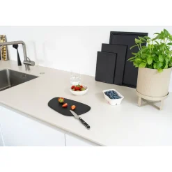 ContinentaTranchierbrett 38x27x1 cm Duracore schwarz