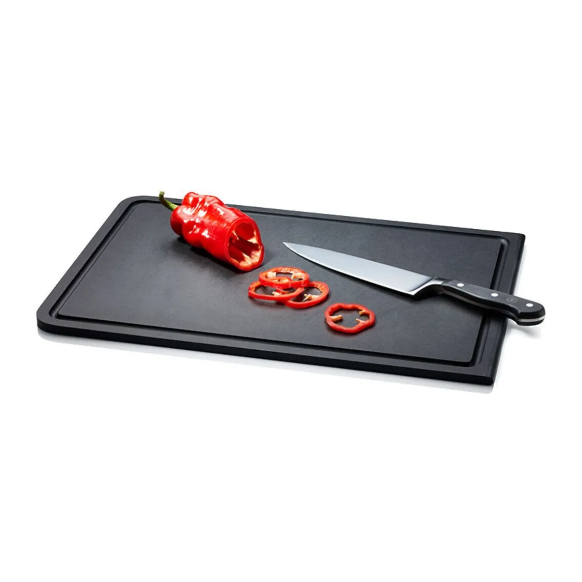 ContinentaTranchierbrett 44x30x1 cm Duracore grau