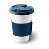 DibbernCoffee-to-go Becher 0,35 l Fine Bone China Konisch-Zylindrisch Marine