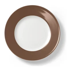 DibbernDessertteller 21 cm Solid Color Chocolate