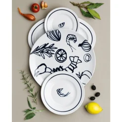 DibbernDessertteller 21 cm Solid Color Brasserie Marine