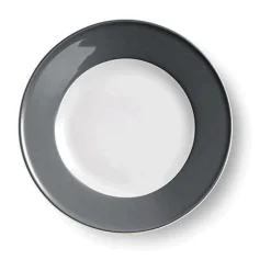DibbernDessertteller 21 cm Solid Color Anthrazit