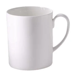 DibbernHenkelbecher 0,45 l Fine Bone China Konisch-Zylindrisch weiß