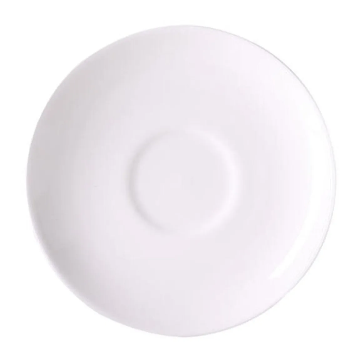 DibbernKaffee/Tee-Untertasse 15 cm Fine Bone China Classic weiß